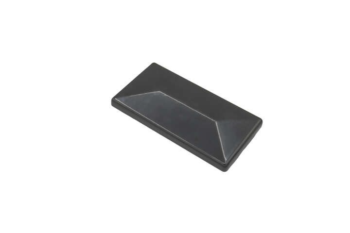 Aluminium Pfostenkappe mit Überstand